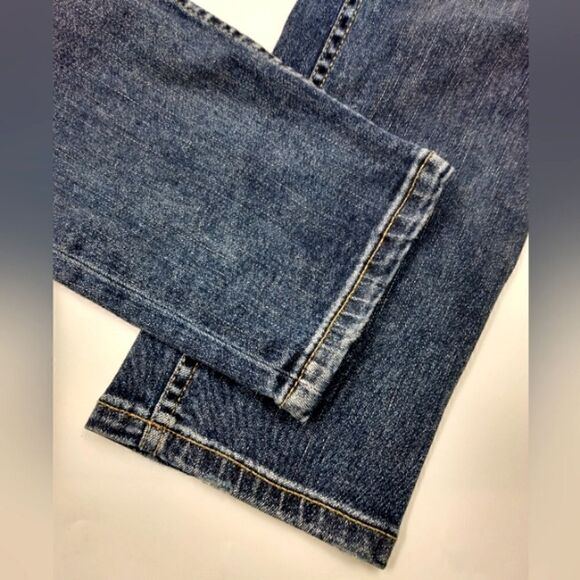 Tommy Bahama Boho Patchwork Vintage Boyfriend Slim Denim Jeans Pants Sz 26 - Picture 9 of 16